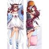 Наволочка с декором в стиле аниме VTuber IryS Dakimakura Waifu, наволочка с 2-сторонним принтом, обнимающая подушка для тела, подарок