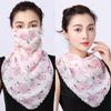 1 шт. Женская солнцезащитная маска из шифона, шейный гетр, шифон, дышащий