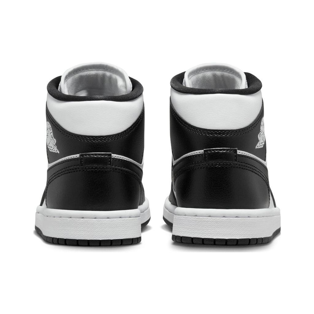 Женские кроссовки Air Jordan 1 Mid Panda черно-белые DV0991-101