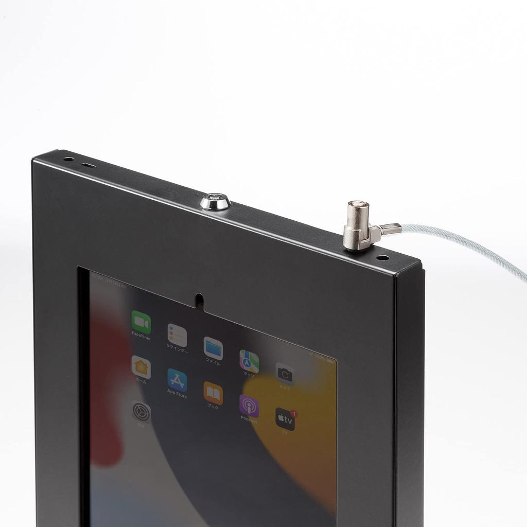SANWA SUPPLY Стальной чехол для iPad (черный) CR-LAIPAD16BK