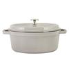 Staub Pico Cocotte Oval 23 см Campagne 11023107 Двуручная эмалированная кастрюля Oval Brater blanco trufa Pico Cocotte Stylish Pot Посуда для готовки Кухонные принадлежности