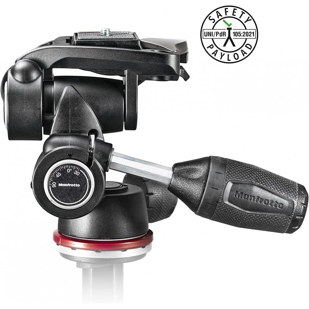 Manfrotto Mh804 3w Базовая 3-осевая штативная головка с быстросъемной площадкой 804 Adapt