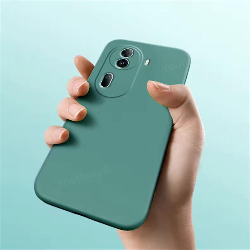 Для OPPO Reno 11 5G жидкий силиконовый чехол для OPPO Reno 11 Pro Cover Funda Coque мягкий чехол для телефона TPU для OPPO Reno 11