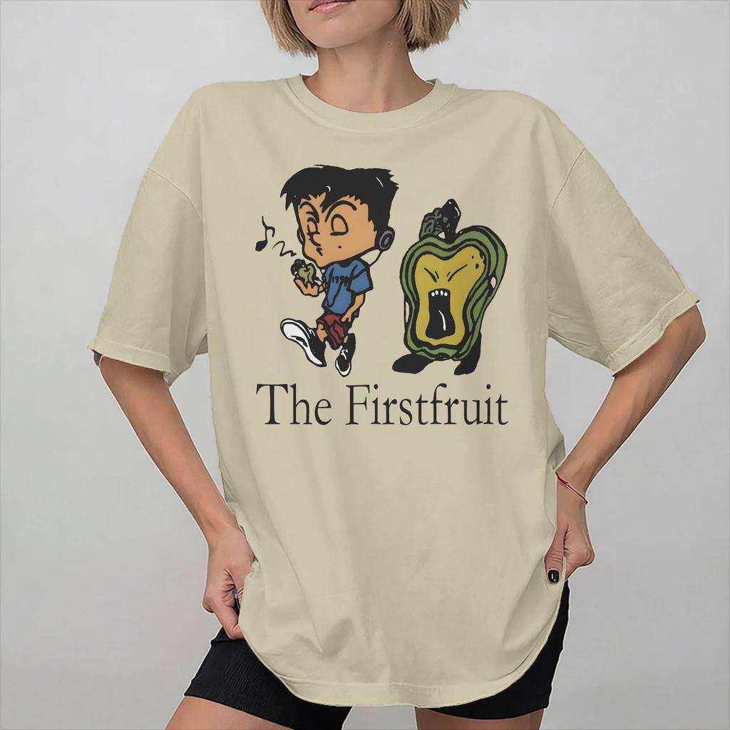 Mark The FirstFruit Printed T Shirts for Unisex Women 100 Cotton Tee Shirt Clothing