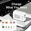 Шестипортовый 30-ваттный зарядный устройство QC3.0 с вилкой EU/US/UK для быстрой зарядки мобильных устройств