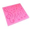 Music Symbol Shape Silicone Molds Musical Fondant Cake Decorating Tools Polymer Clay Moulds