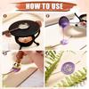 8/10/12Pcs Retro Wax Seal Stamp Head Kit Multishape Enamelled Seal Heads  Gift Packing
