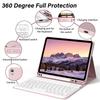 Для iPad Air 11 дюймов (М4) Чехол-клавиатура, Чехол для iPad Air 11 дюймов (М4) Съемный чехол-клавиатура Bluetooth Funda