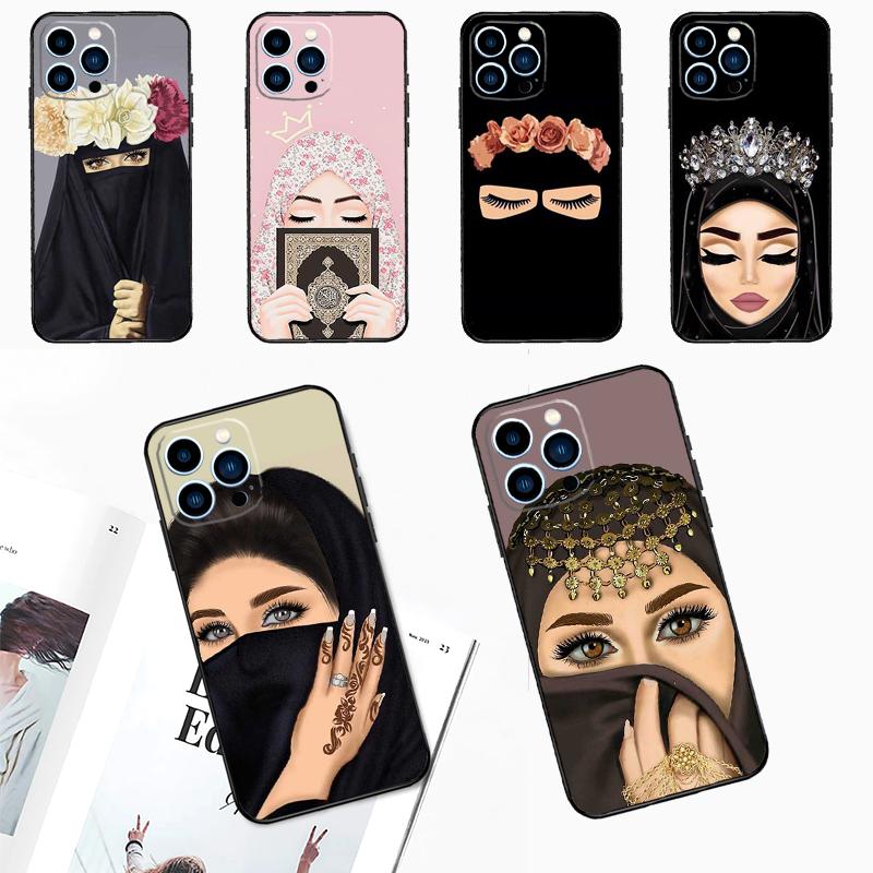 Islamic Arabic Hijab Girl For OnePlus Nord 5 CE 2 3 4 Lite N20 N30 Case For OnePlus 15 13 12 11 10 Pro 10T 13T 13R 15R