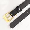 Stylish Faux Leather Belt For Women With Alloy Pin Buckle Elegant Casual Waist Accessory