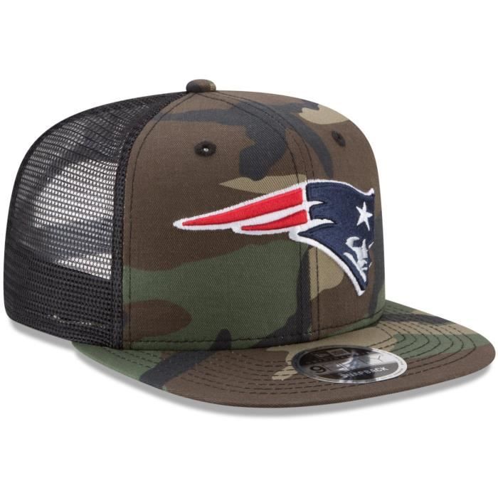 New Era 9Fifty Mesh Snapback Cap New England Patriots Wood