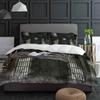Gate Mystery Dark Halloween Horror Forest Bedding Set 3pcs Duvet Cover Pillowcase Quilt Cover Double Bed Set Home Textile