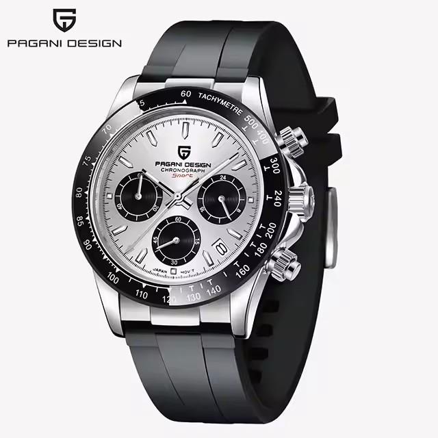 PAGANI DESIGN Quartz Watch Men Top Luxury Automatic Date Wristwatch for Men Waterproof 100m Sports Chronograph Clock Mans