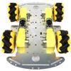 Robot Kit 4WD Omnidirectional Wheels Intelligent Car