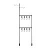 Camping Table Storage Rack Multi-functional BBQ Tableware Rack Adjustable Lightweight for Picnic Barbecue Travel Hiking Supplies
