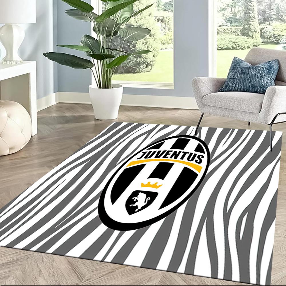 Juventus Floor Rug Office Rug Suitable For Balcony Dining Room Foyer Bedrooms Antislip Rug Anime Office Decor