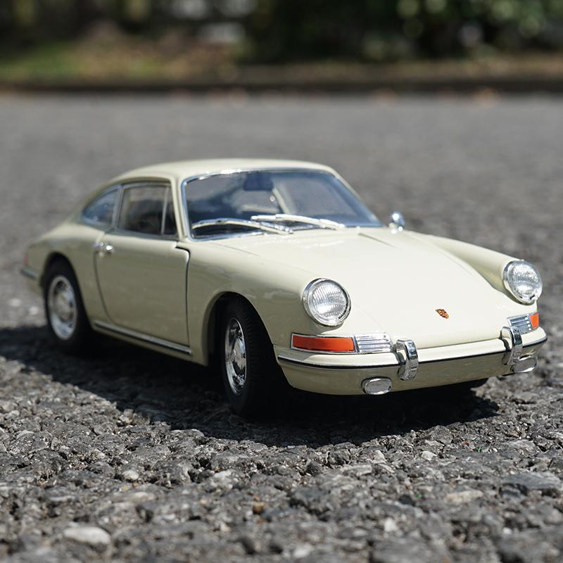 WELLY 1/24 1964 Porsche 911 Сплав Классический Спортивный Автомобиль Модель Литые Металлические Транспортные Средства Модель Автомобиля Симуляция Коллекция Детская Игрушка Подарок