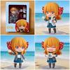 Q Version Anime Girl Figure: Cute, Beautiful, Replaceable Face Toy Ornament - Ideal Birthday Gift