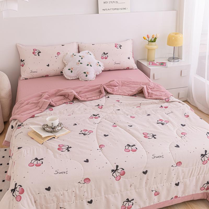 Летнее тонкое одеяло из соевого волокна класса А, прохладное летнее одеяло для кондиционирования воздуха для офисного сна, студенческого общежития, домашнее одеяло