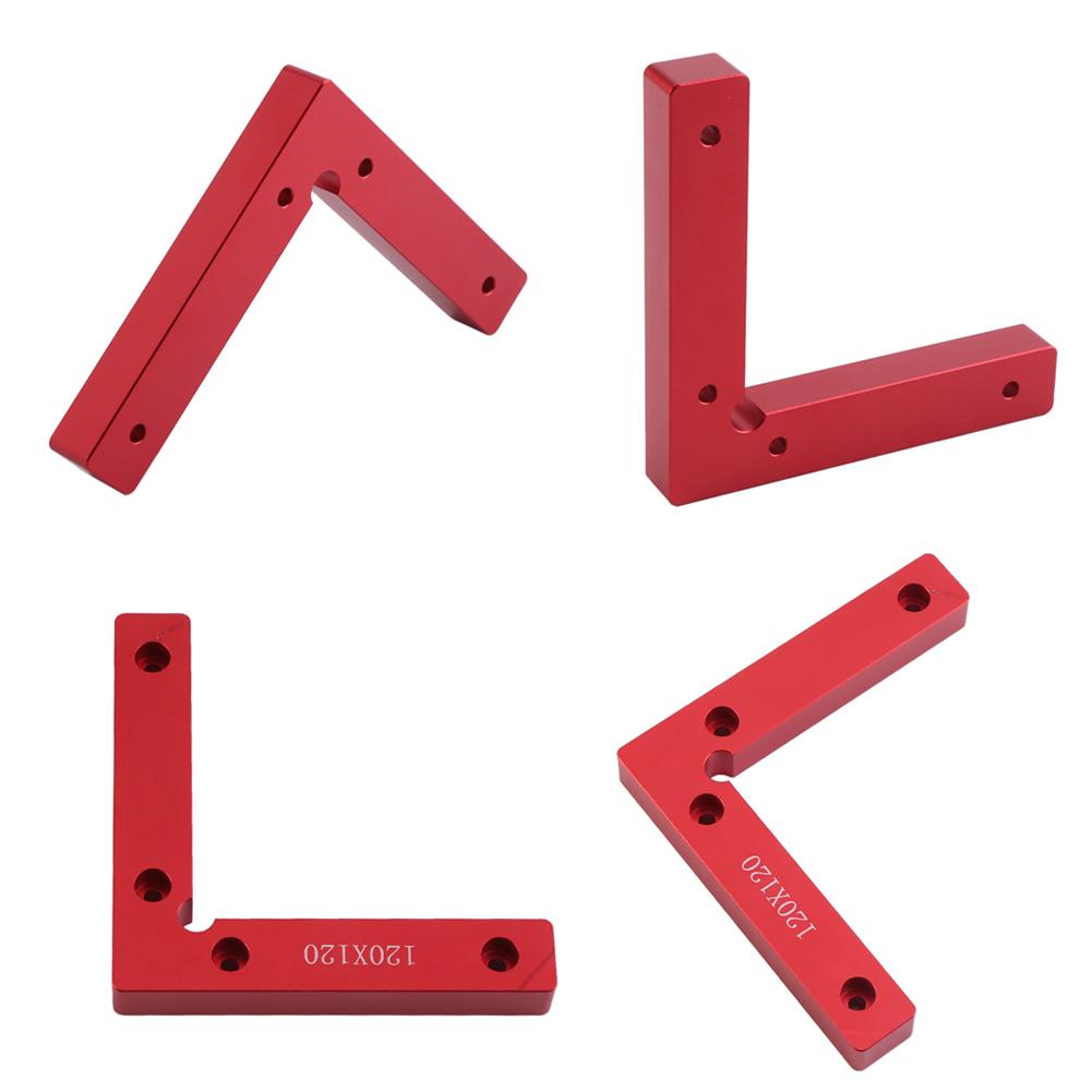 Алюминиевый сплав L-образный угловой зажим под прямым углом 90 градусов для сварки дерева и металла, крепежный инструмент