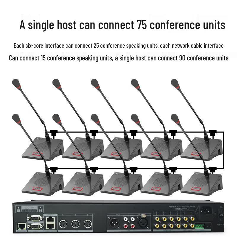 Wieshu K-500-A1 Video Tracking Gooseneck Conference Microphone (CN version)