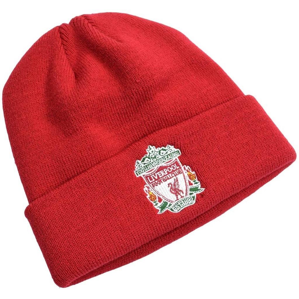 Liverpool FC Вязаная шапка с отворотом с гербом