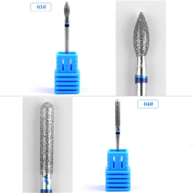 Профессиональный маникюрный аппарат, электрические сверла для ногтей, педикюр, керамический резак, средство для снятия геля