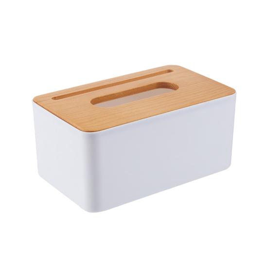 Деревянная пластиковая коробка для салфеток для домашней кухни, чехол для бумажных полотенец, офисный держатель для салфеток