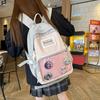 Large Capacity Casual Student Backpack Backpack for Class Junior High School Student Schoolbag Female