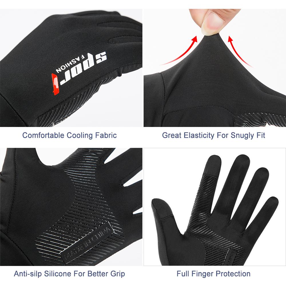 Перчатки для рыбалки, женские и мужские противоскользящие перчатки, спортивные перчатки для езды на велосипеде, мотоцикла, рыбалки, верховой езды