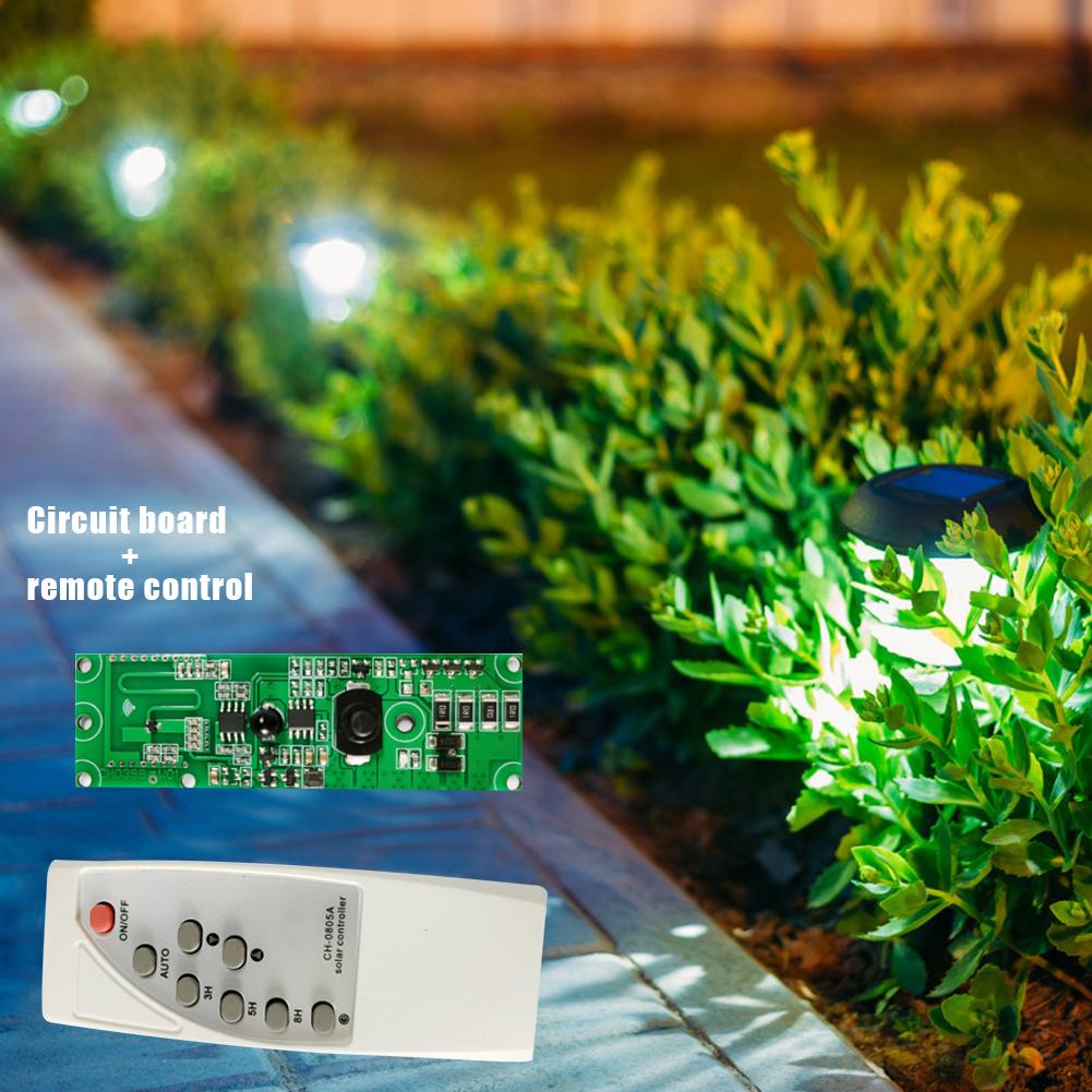 Автоматическая плата управления лампой Портативный солнечный генератор Контроллер заряда Многофункциональный Практичный Креативный Индукция человеческого тела