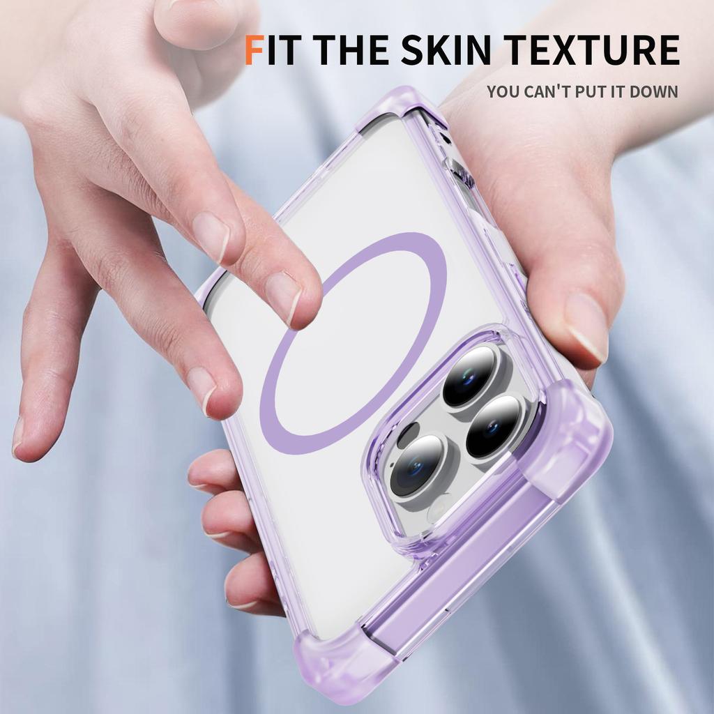 Mobile Phone Case for Apple 13/14/15/Mobile Phone Case Niche High-end Transparent Magnetic Ultra-thin for Apple 16 Mobile Phone Case