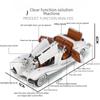 1/24 Mercedes-Benz 500K Модель автомобиля из легкого сплава со звуком и светом: Классический ретро-украшение с откидной крышкой, подарочная коробка к празднику середины осени