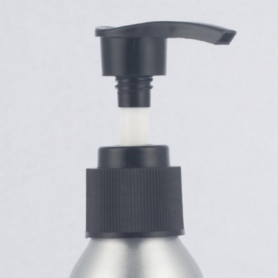 Контейнер с винтовым насосом для хранения лосьона для хранения алюминиевых бутылок на 40–250 мл, жидкое дезинфицирующее средство