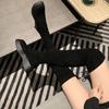Shoes for Woman Above Over The Knee Women's Boots Round Toe Footwear Lace-up Thigh High with Laces Elastic Platform Spring 2024