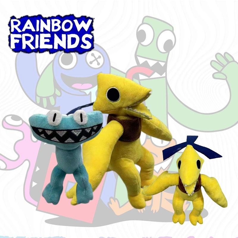 Cartoon Inspired Rainbow Friends Plush Toy Soft And Cuddly Stuffed Animal Doll
