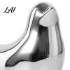 Decorative Ceramic Crafts Modern Bird Figurines Gold & Silver Home Decor Minimalist Office Desk Ornament Abstract Animal Statues for Living