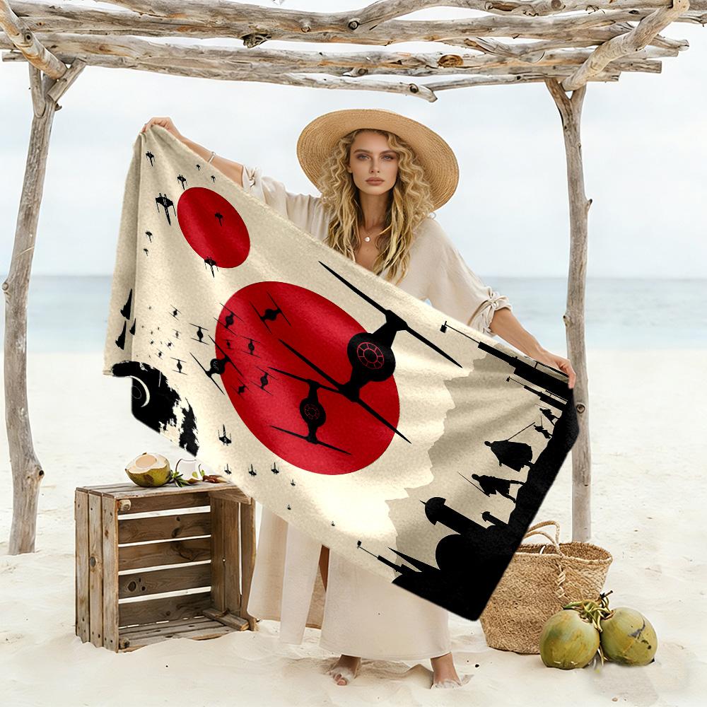 Star Wars Beach Towel High Absorbency Quick-Dry Comfortable Lightweight
