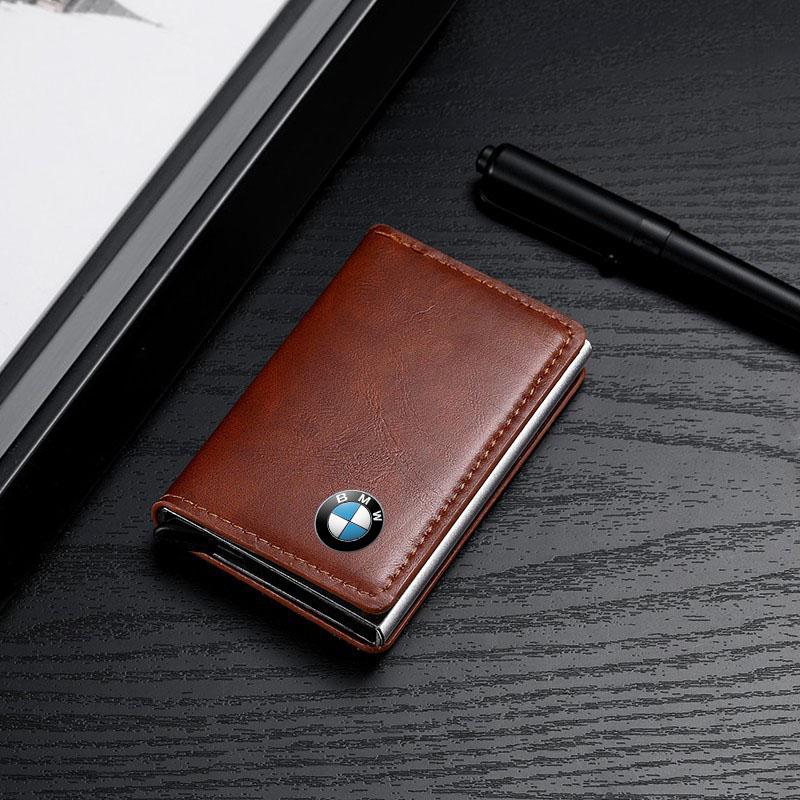 PU Leather Car Driving Document Bag ID Passport Card Wallet Card Pouch for BMW E46 E39 E90 E60 E36 F30 F10 E34 E30 F20 E92 M3 M4 M5 X5 X6