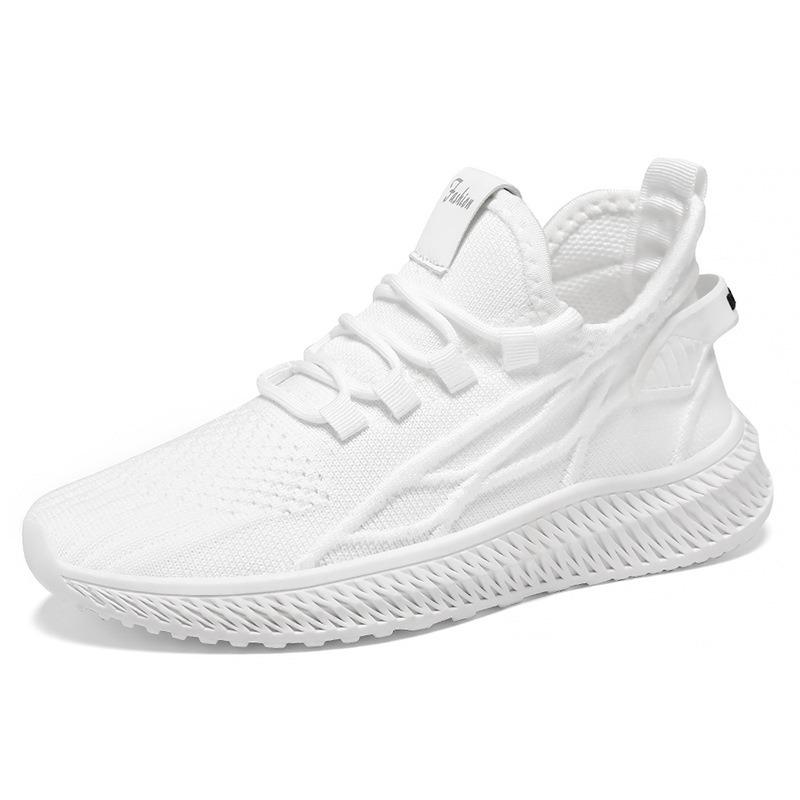 Женские повседневные модные дышащие сетчатые спортивные кроссовки на шнуровке