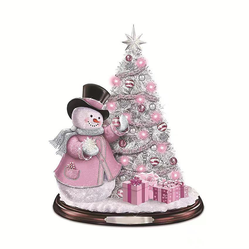 Санта-Клаус Акриловая подвеска на елку и украшение для автомобиля