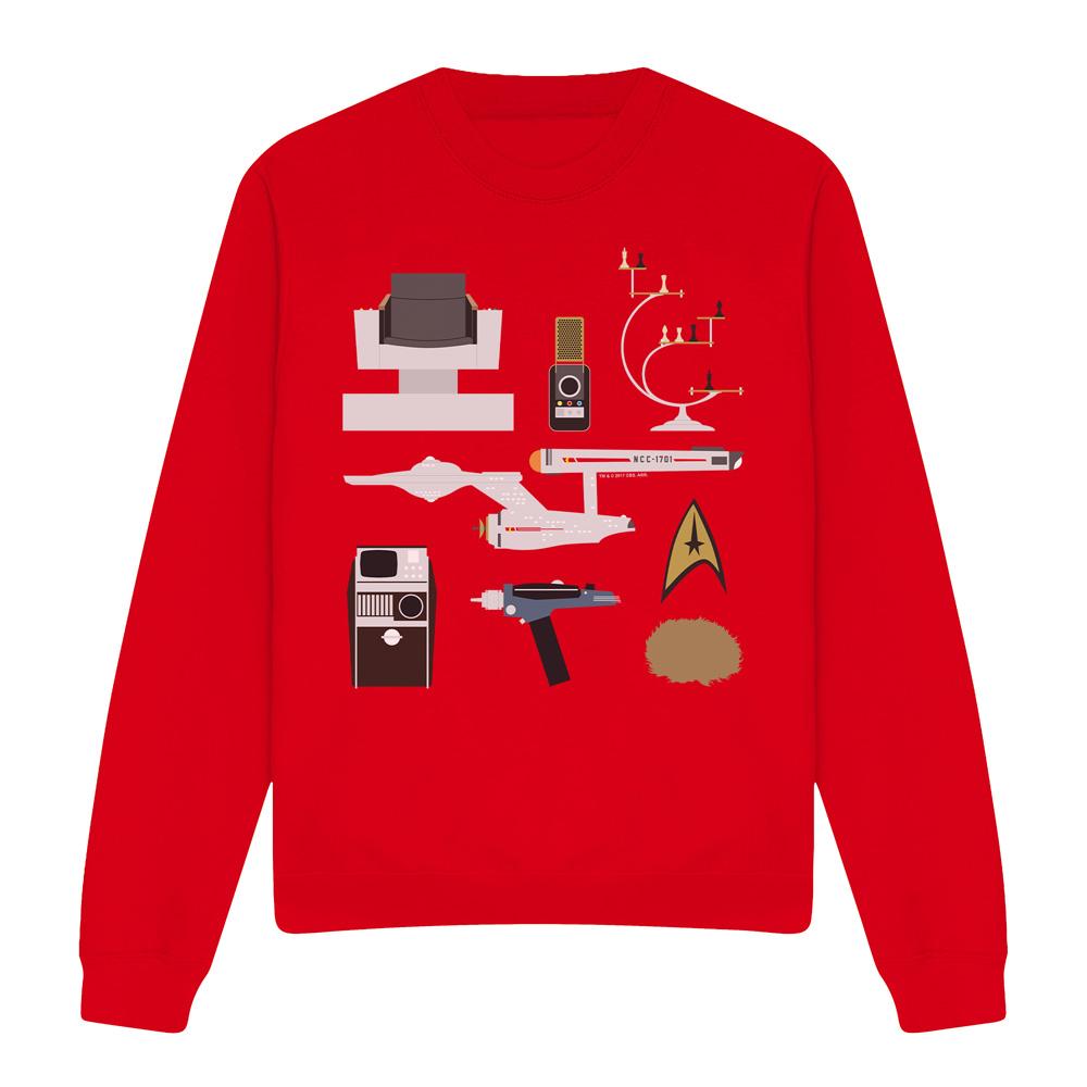Star Trek Unisex Adult The Original Series Gift Set Sweatshirt