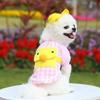 Dog Clothes Little Yellow Duck Kindergarten Pet Suit Teddy Transforming Dress Up Accessories Pet Supplies Cat Two-legged Apparel