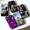 Y-Young Miko SINGER Черный Мягкий Чехол Для iPhone 17 13 14 15 11 16 12 Pro Max Pro Max Plus E Air Mini Чехол-Оболочка Для Телефона