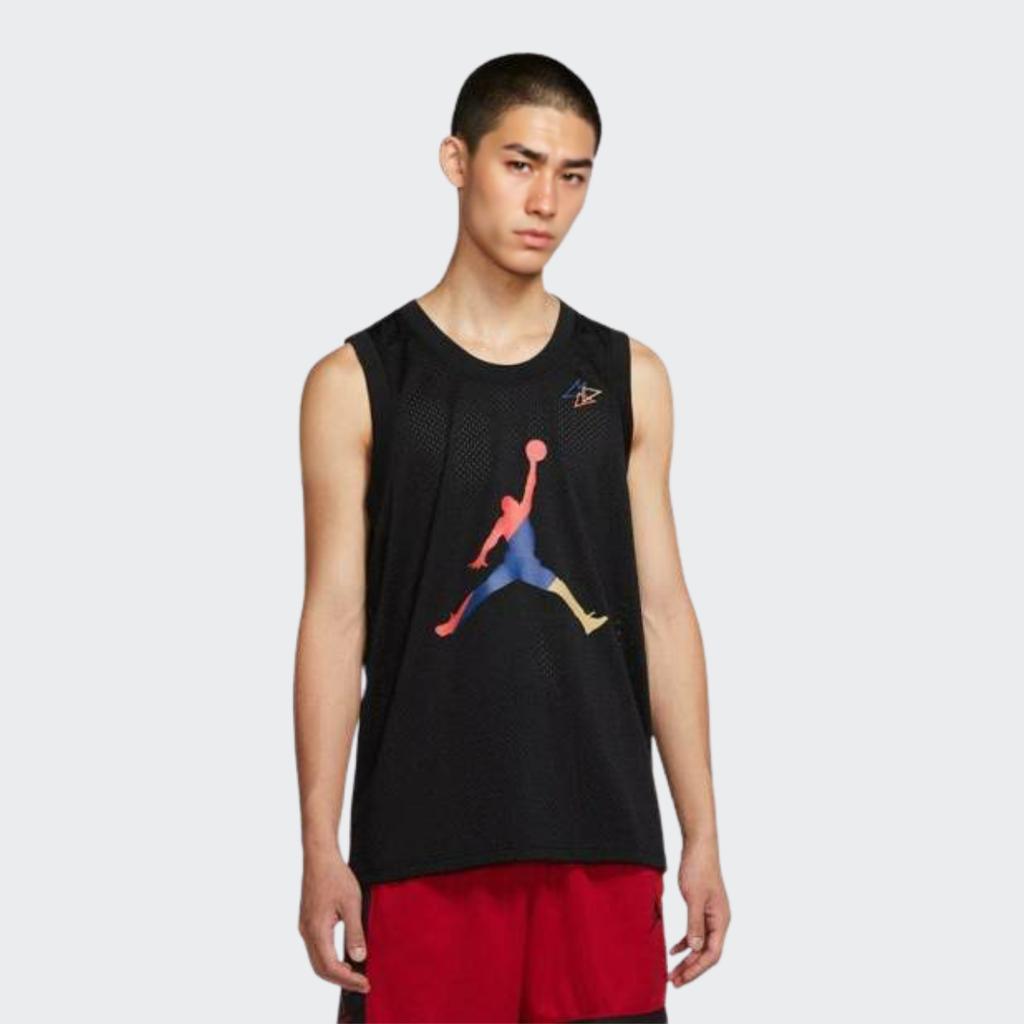 Jordan Спортивная сетчатая баскетбольная майка DNA Mesh Breathable для мужчин, черные CK9591-010