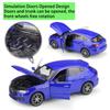 1/24 WELLY Maserati Levante SUV Alloy Car Model Diecasts Metal Toy Vehicles Car Model High Simulation Collection Childrens Gifts