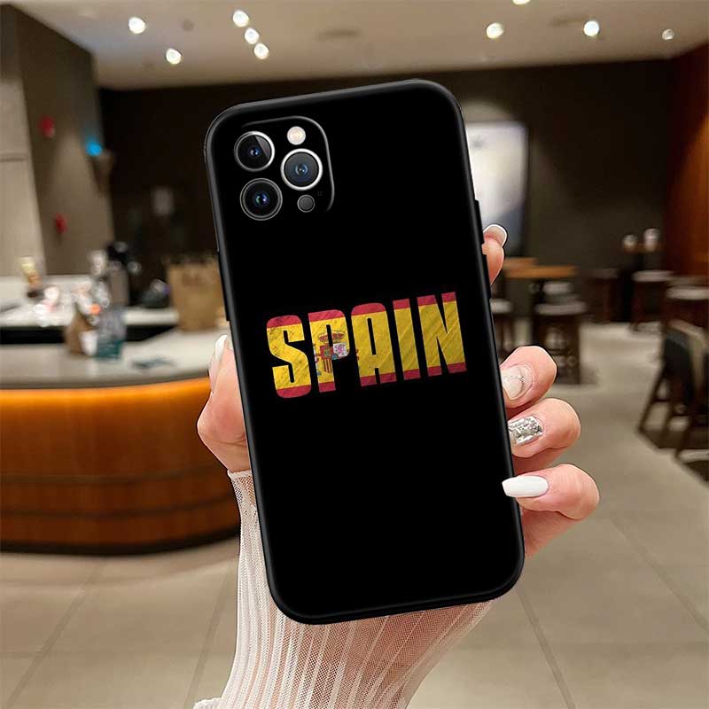 RE54 Чехол для телефона с флагом Испании, новый, премиум-класса, для iPhone SE X XS XR 16E 17 11 Pro Max 8 7 6 6s Plus Air