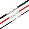 1PC Jewelry Finding Leather Cord Necklace Making String Rope Lobster Clasp DIY Accessories