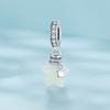 WOSTU Original 925 Sterling Silver Glowing Angel Pendant magic Elves witch Luminous Charms for Bracelet Necklace DIY Jewelry