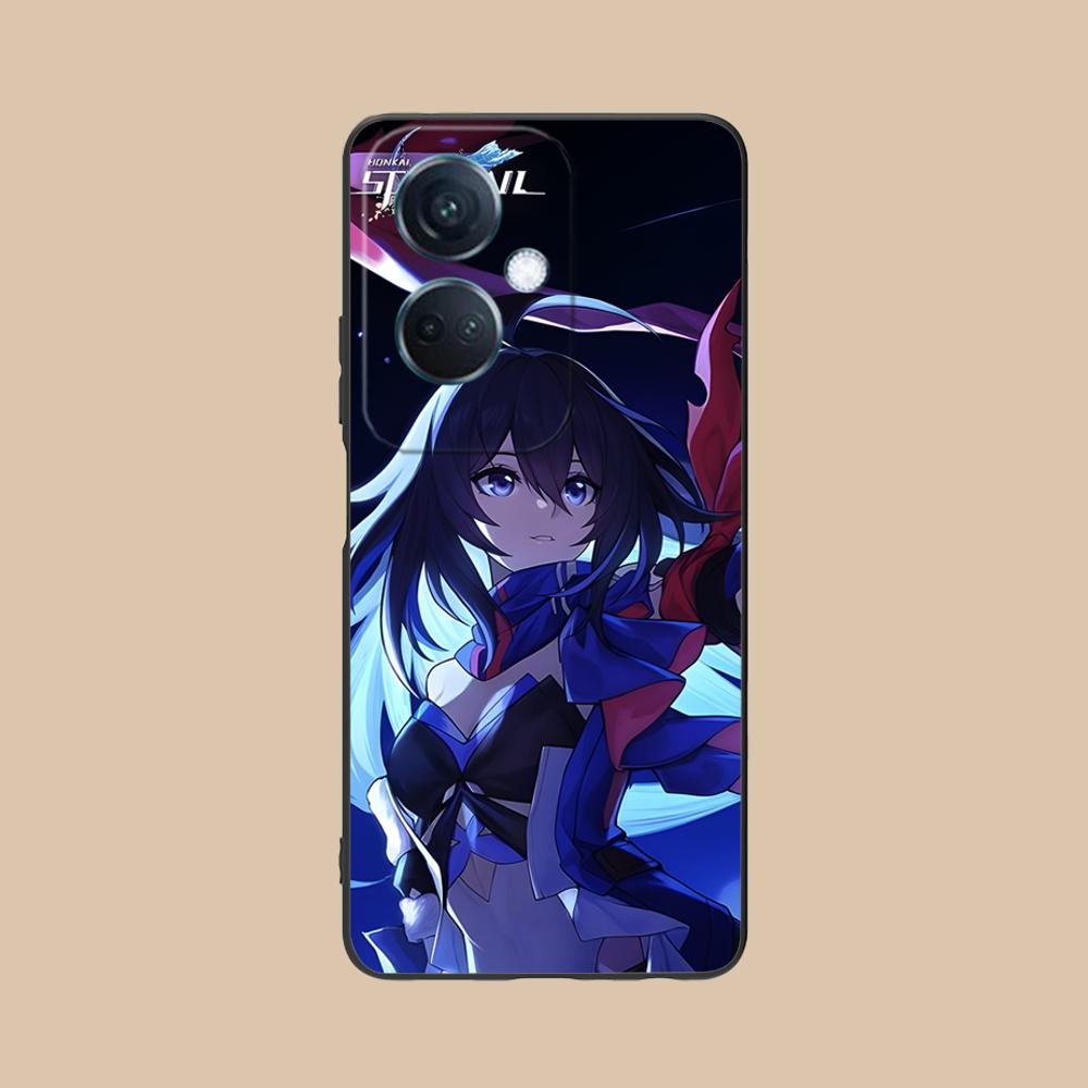 HSR Seele Матовый чехол из ТПУ для мобильного телефона OPPO Reno 14 13 12 11 10 9 8 7 6 5 F T Pro 5G Цветная печать